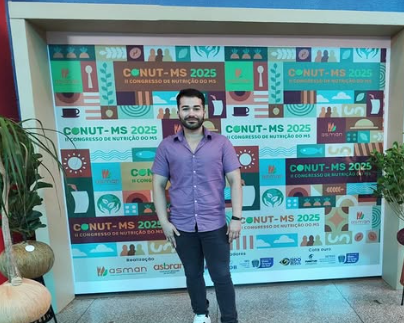 Imagem de compartilhamento para o artigo Nutricionista de Figueirão busca qualificação e inovação em Congresso Estadual com objetivo de desenvolver no município  da MS Todo dia